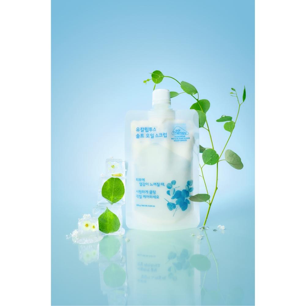 

Solotherapy Eucalyptus Salt Oil Body Scrub Woody Breeze 180 G