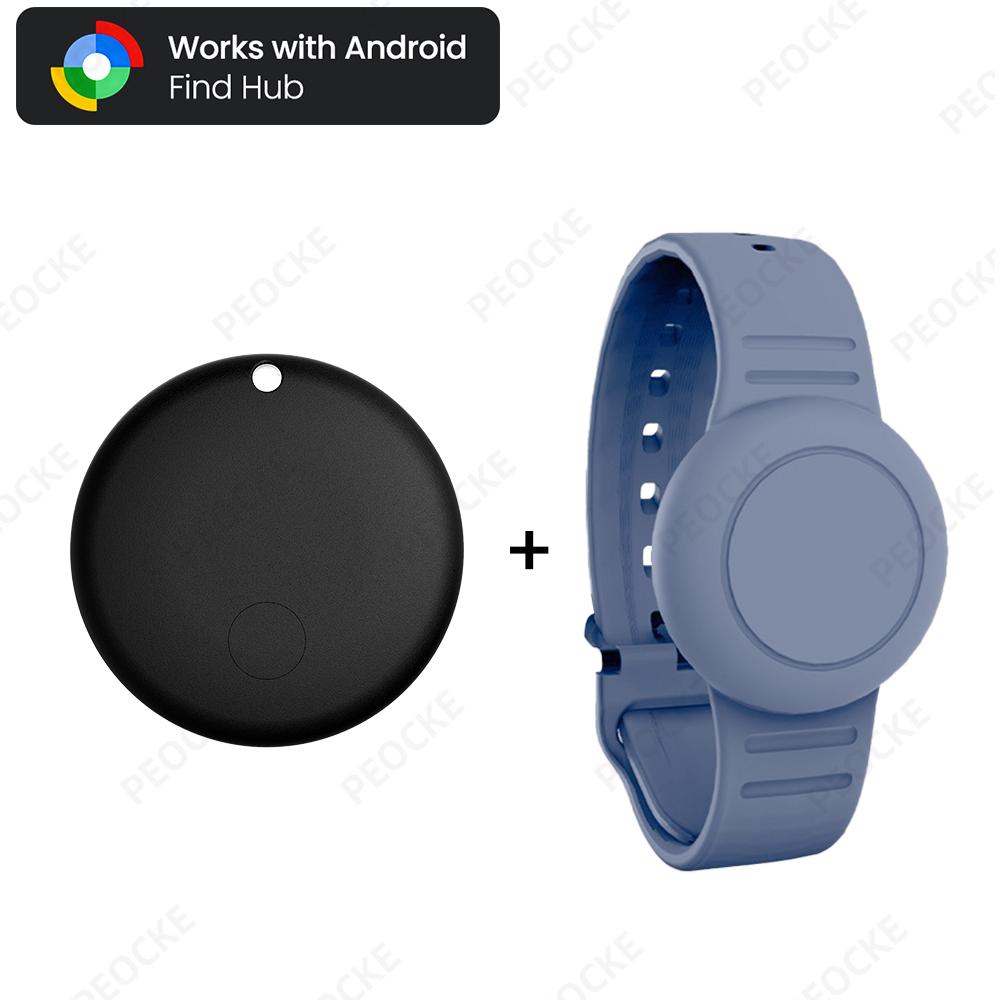 Waterproof Smart Tag Bracelet for Kids-Soft Silicone For Android Tracker Tag With Watch Band Case Cover Lightweight GPS Tracker