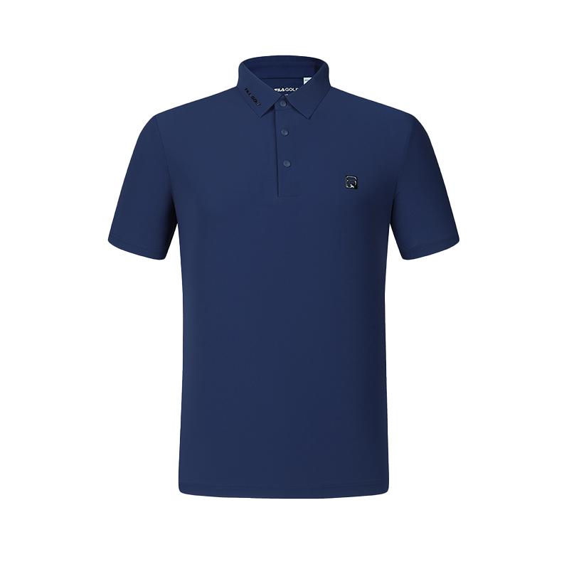 Men's Shirt FILA Polo Shirt Men's Deep Midnight Blue