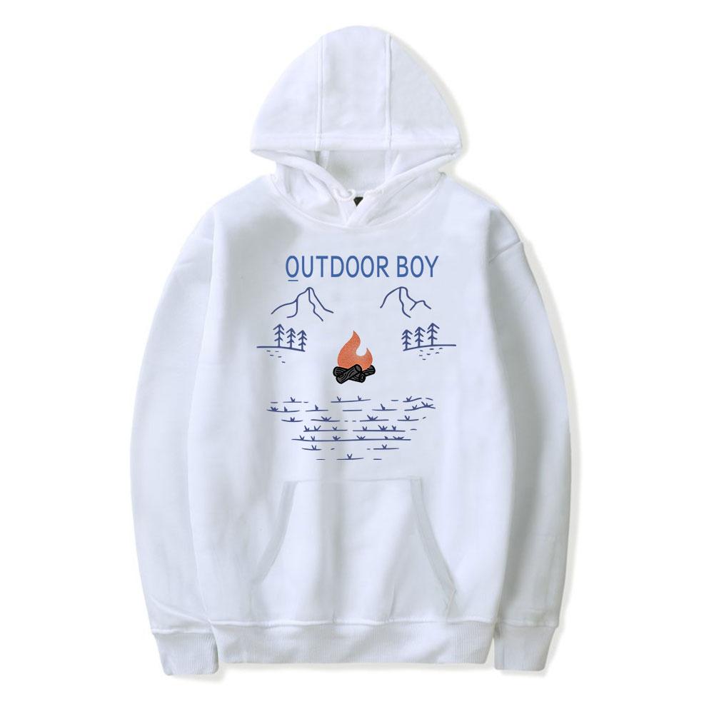 Outdoor Boys Hoodie Harajuku Autumn Pullover Fashion Unisex Long Sleeve Casual Streetwear Loose Outdoor Clothes