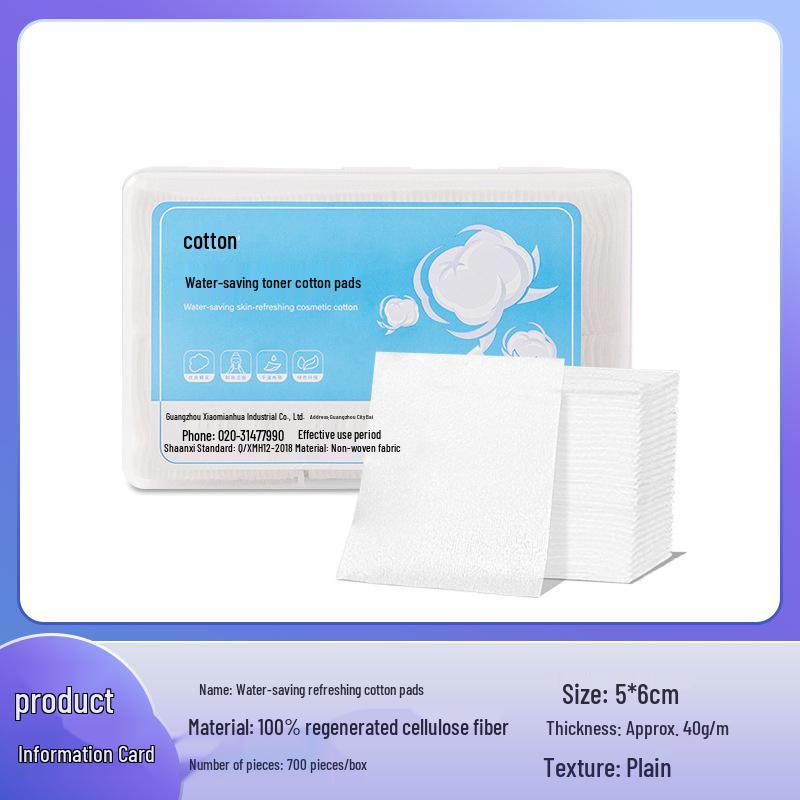 Thick Large Cotton Pads for Facial Cleansing and Salon Use