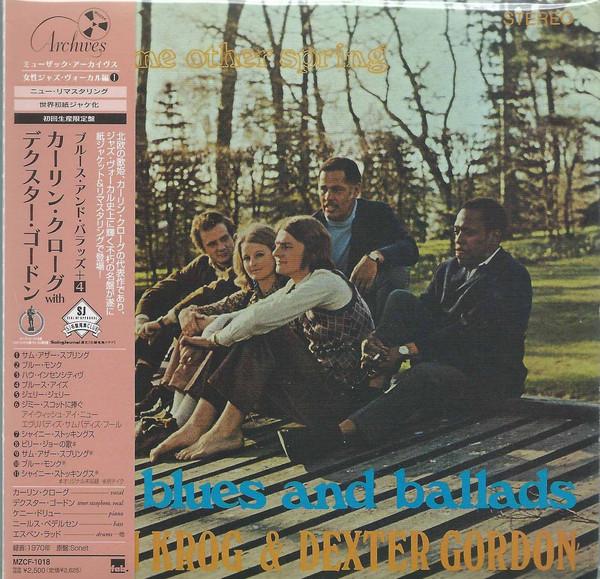 

CD KARIN KROG DEXTER GORDON Some Other Spring Blues And Balla MZCF1018 Fab. 2003 Japan ObiJazz Used