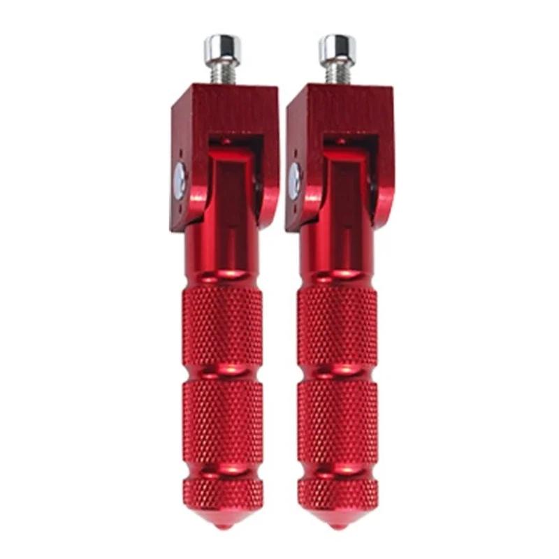 1 Pair Foot Rest Motorcycle Footrests Foot Rest Scooter Foot Pegs for Electric Vehicles Mopeds Motocross Pedal GTWS