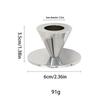 INS Style Silver Diamond Candle Holder - Western Restaurant Table Decoration