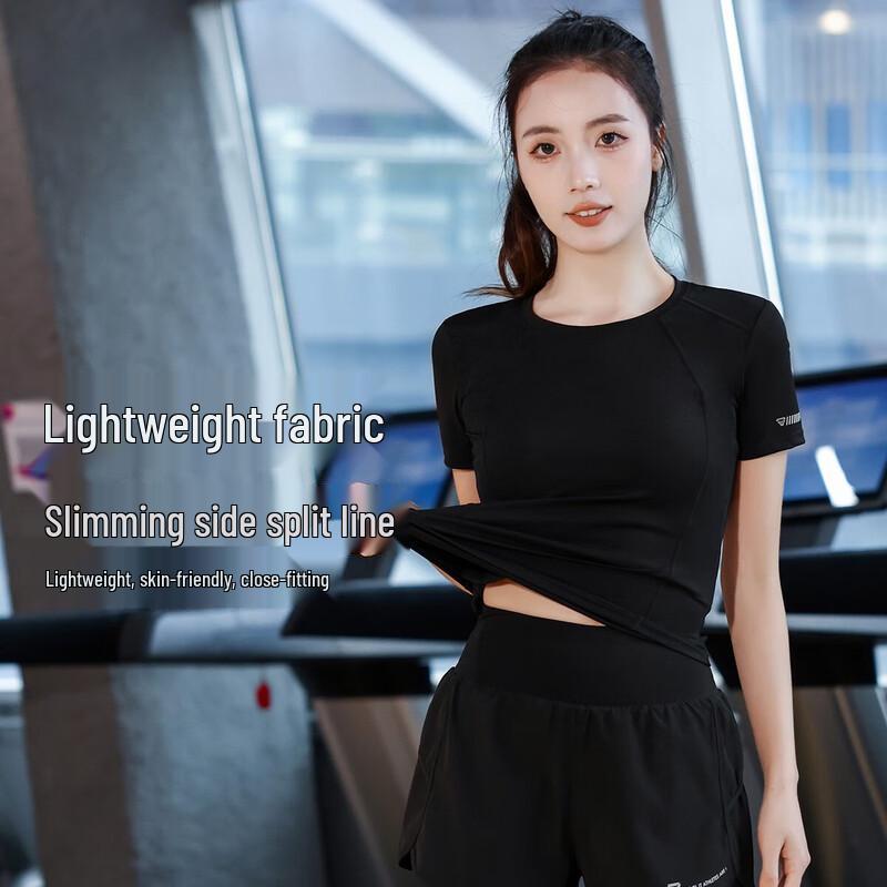 Yimai Women s Quick-Dry Short Sleeve Running & Fitness T-Shirt