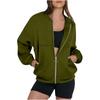 Unisex Hoodie Color Loose Fit Long Sleeve Plus Size Pullover Sweatshirt for Casual Wear