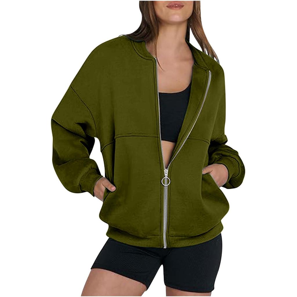 Unisex Hoodie Color Loose Fit Long Sleeve Plus Size Pullover Sweatshirt for Casual Wear