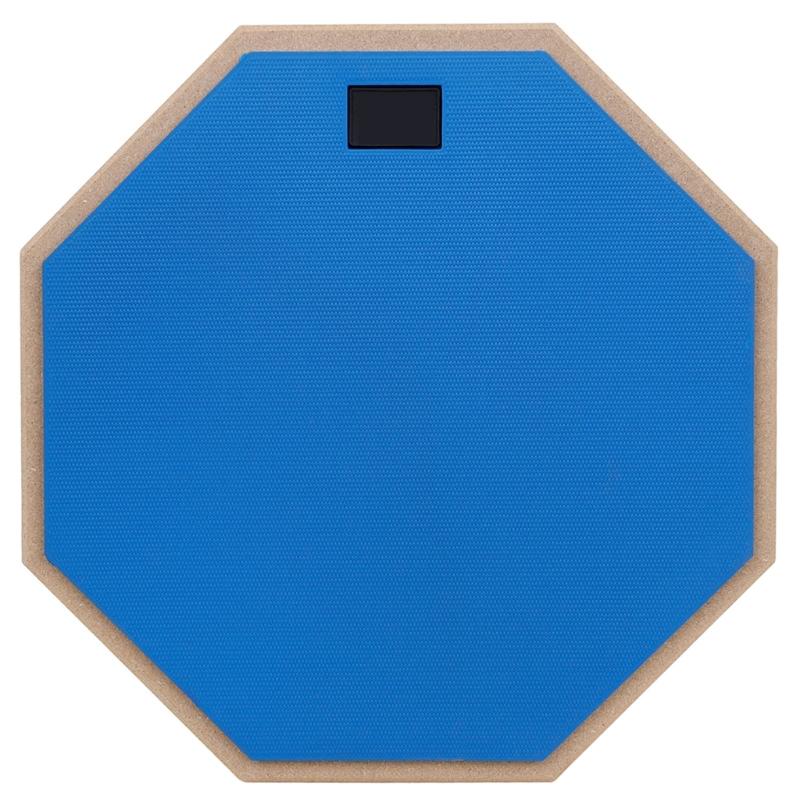 12-calowy Pad Treningowy na Bęben Pad do Ćwiczenia Bębnów Cichy Dwustronny Gumowy Pad Treningowy dla Początkujących Mata Treningowa na Werbel do Cichego Treningu