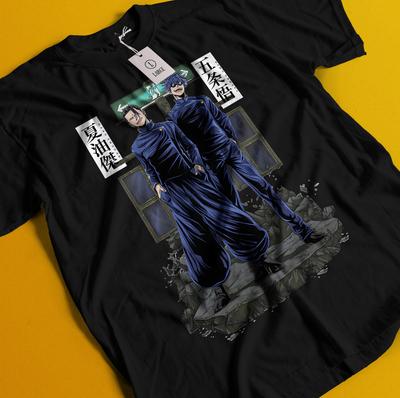 Gojo Satoru T-shirt Geto Suguru Tröja Jujutsu Kaisen T-shirt Toji T-shirt Sukuna Toji