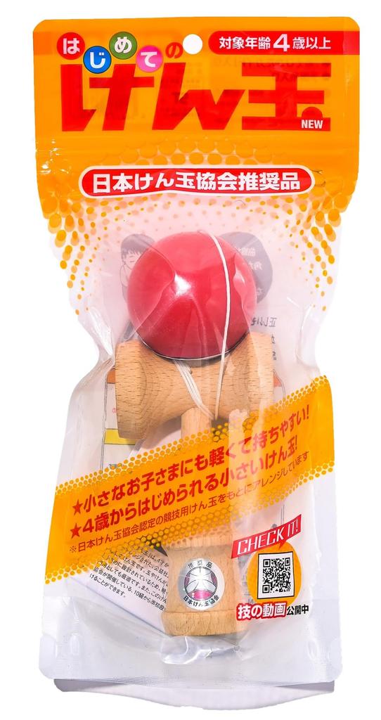 First New Revised One 479102 Gentosha's Kendama, Edition, Red, Size,