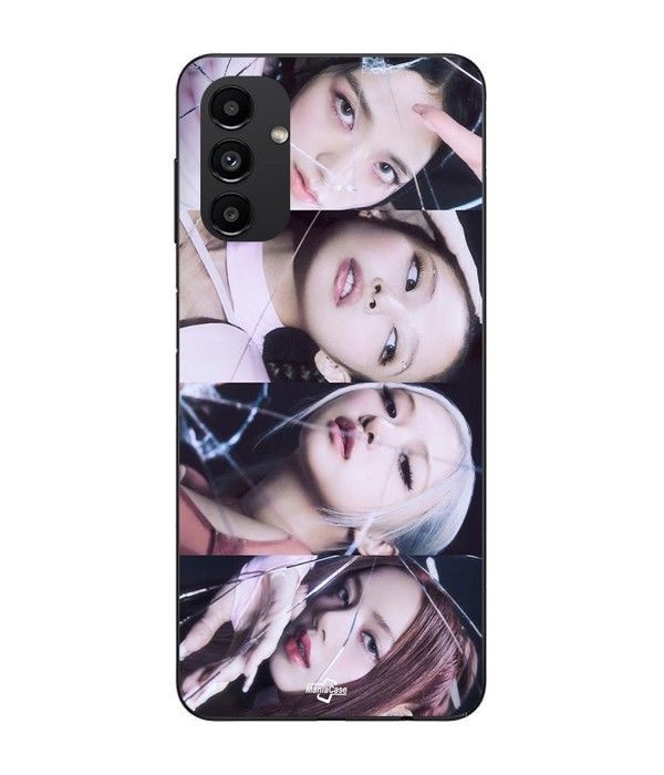 Coque Maniacase Pour Samsung galaxy A13 5g blackpink group lisa jennie jisoo rosé