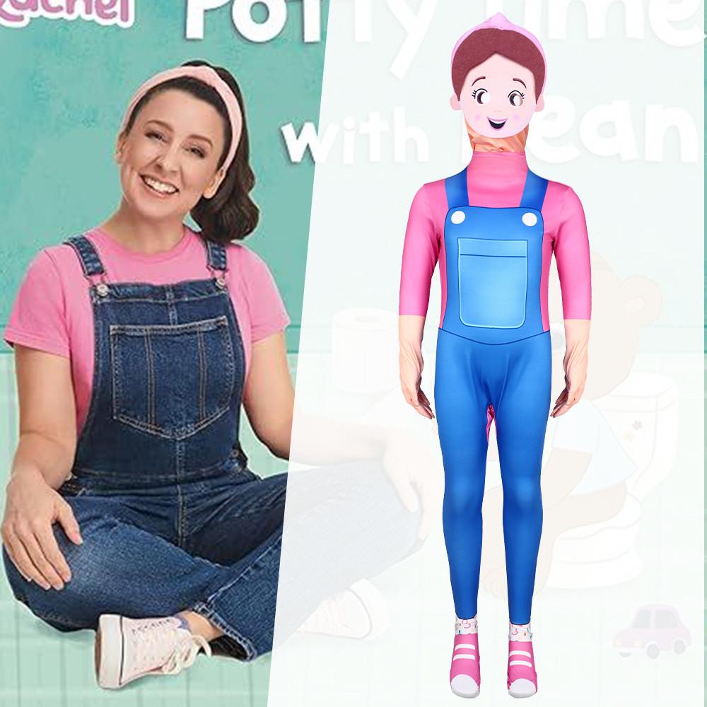 Cosplay Character Costume Jumpsuits Halloween Stage Gift Performance