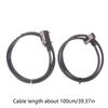 Db9 Rs232 Serial Cable Up Down Angle D-Sub 9 Pin Rs232 Serial Port Cable Com Port Extension Cord For Plc Modem Pos