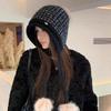 Knitted Fringed Knitted Wool Hat Women's New Winter Thickened Warm Windproof Ear Protector Pullover Hat