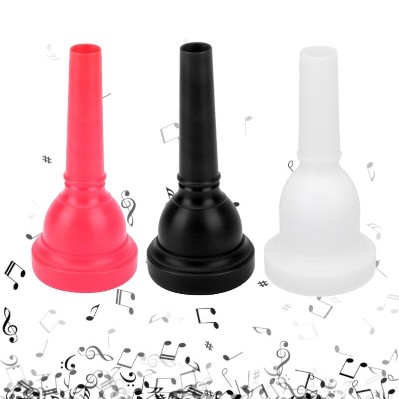 Plastic Trombone Mouthpiece Detachable Nozzle Alto Trombones Horn Mouthpiece Gift for Trombone Player Beginners