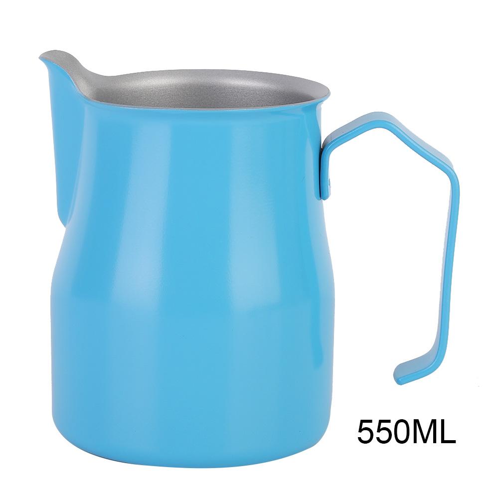 550ml Stainless Steel Thicken Milk Frothing Cup Jug Coffee Pitcher Latte Art for Home Coffee