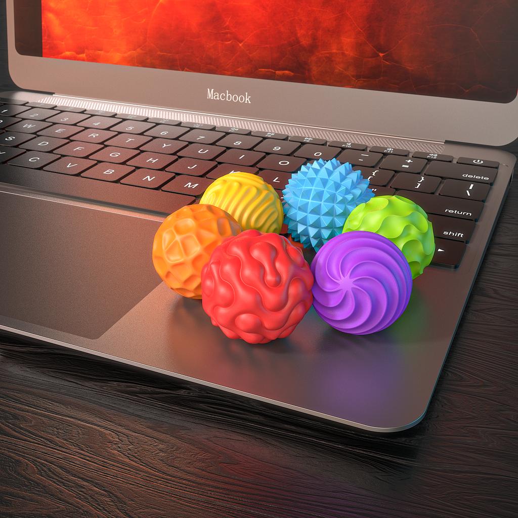 Upgraded Second Generation Silicone Magneti Balls Fidget Toy Worry Balls Autism Calming Toy Kid Adults Relief Stress Sensory Toy