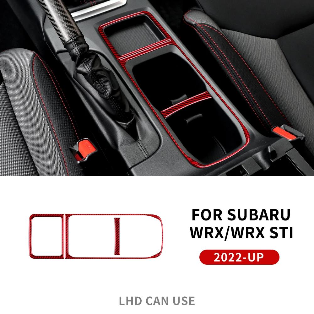 For Subaru WRX/WRX STI 2025 2025 2025 Real Carbon Fiber Sticker Car Center Centrol Gear Panel Interior Trim RHD LHD Accessories