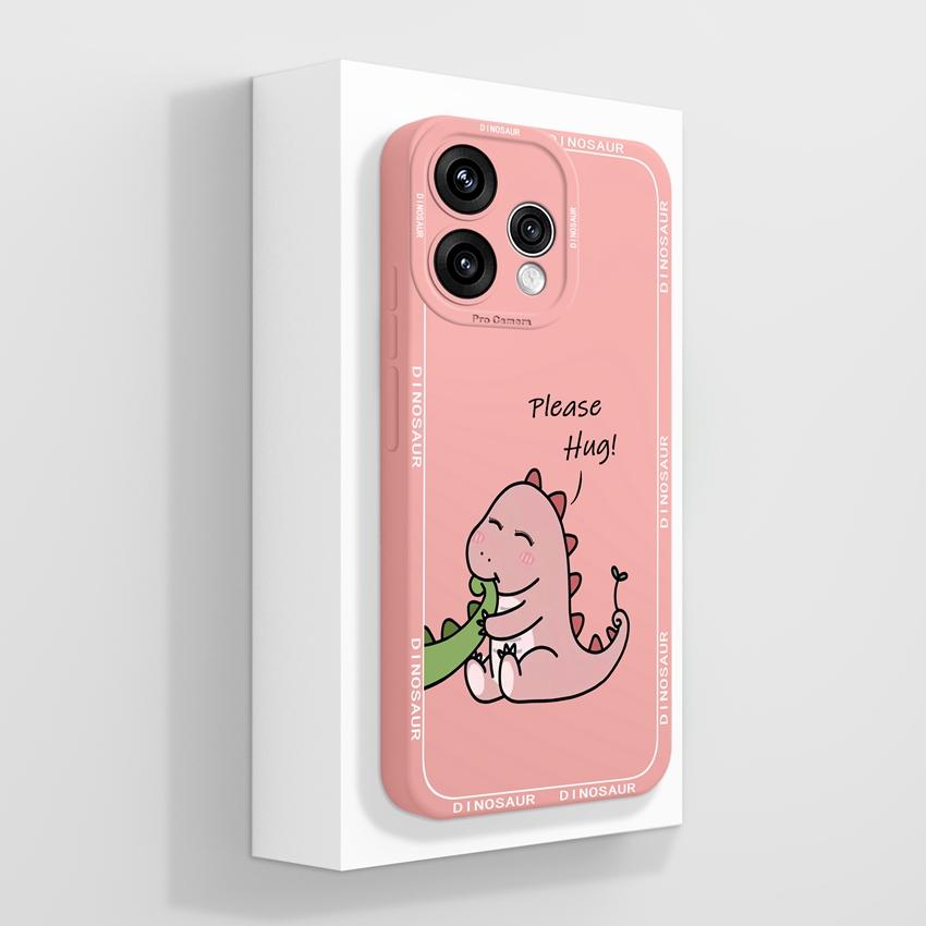 2026 New Case Compatible For Oppo Reno 15 8 7 Pro 8T 8T 7Z Cute Girl Panda Patterns Phone Cover Soft Liquid Silicone Shockproof Shell For Oppo Housing