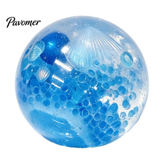 Slow Rebound Squeeze Ball Clear Stress Fidget Toy, Anxiety Relief Soft Toy Transparent for Home Office School Reduction Gadget