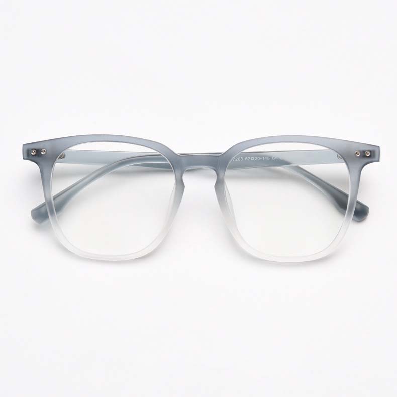 55134 Transparent Computer Glasses Frame Women Anti Blue Light Square Eyewear Men Blocking Glasses Optical Eyeglass