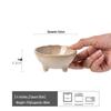 Japanese Retro Three-Legged Ceramic Condiment Dish for Sauces, Dips, and Seasonings