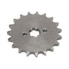 428 19T 17mm Sprocket with 428 60 Links Chain Steel High Toughness for 50cc?250cc Metal Motorcycle