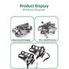Wellgo Mountain Bike Pedals Bearing Foot Pedals with Dog Mouth M248 Universal Pedal Bicycle Riding Equipment Accessories