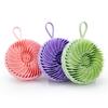 1PC New Lotus-shaped Silicone Bath Brush with Lanyard Dry and Wet Rubbing Artifact Shampoo Facial Cleanser Bath