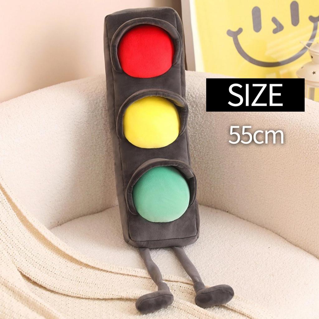 Juguete de Peluche de Semáforo Hyack Cuerpo Suave 55cm Almohada de Regalo, Realista, Grande, Cojín, Largo,