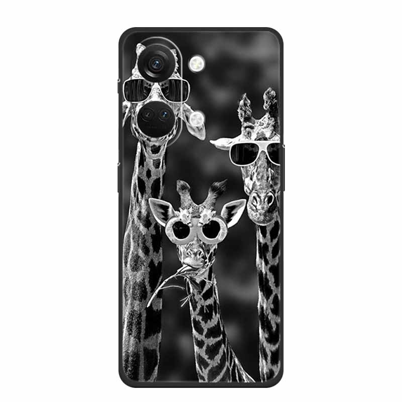 For OnePlus Nord 3 5G Case Coque Nord3 Lovely TPU Soft Cartoon Painted Cat Phone Casses for One Plus Nord 3 Silicon Para Shells