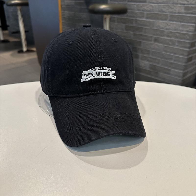 

Baseball cap women s spring and summer new wide brim showing face small soft top casual cap trendy women s models Adjustable