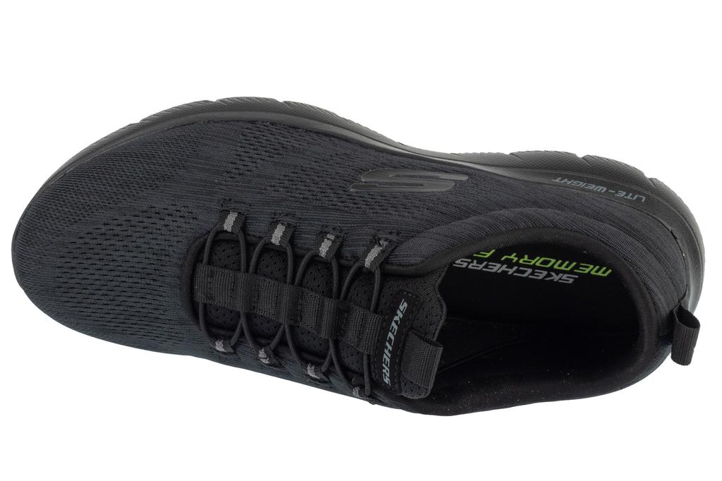 Skechers Summits - Louvin, Mens Black Sneakers