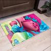 Custom Name Trolls Printed Carpet,Rug for Office Chair Living Room Bedroom Kitchen Room Decor Gifts.