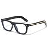 New Fashion Retro Large Square Frame UV 400 Sunglasses Personalized Light Weight Eyewear Outdoor Traveling Sunscreen Eyeglasses
