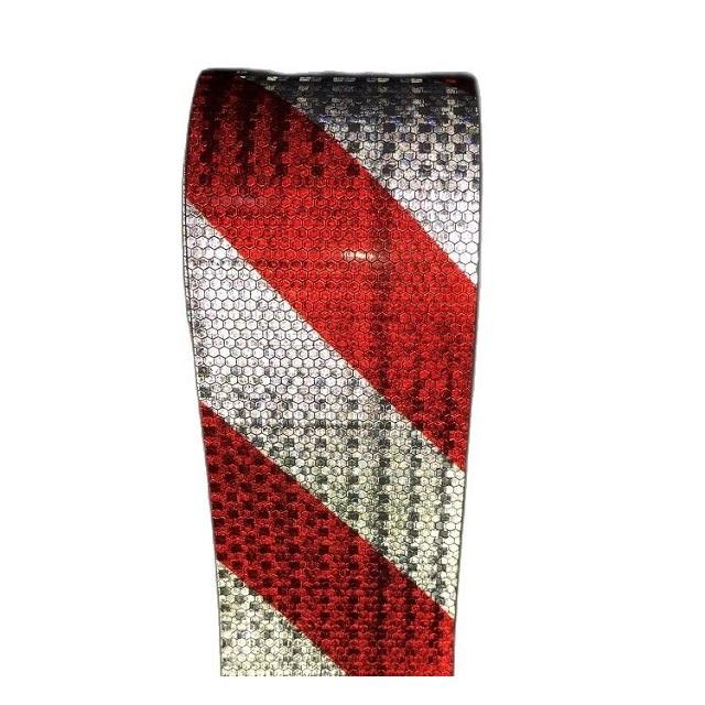 10Cm X 1M Traffic Warning Selfadhesive Tape Safety Protective Pvc Reflective Sticker