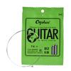 Orphee TX-1 Single String Replacement for Acoustic Folk Guitar 1st E-String (.010) 10-Pack High-carb