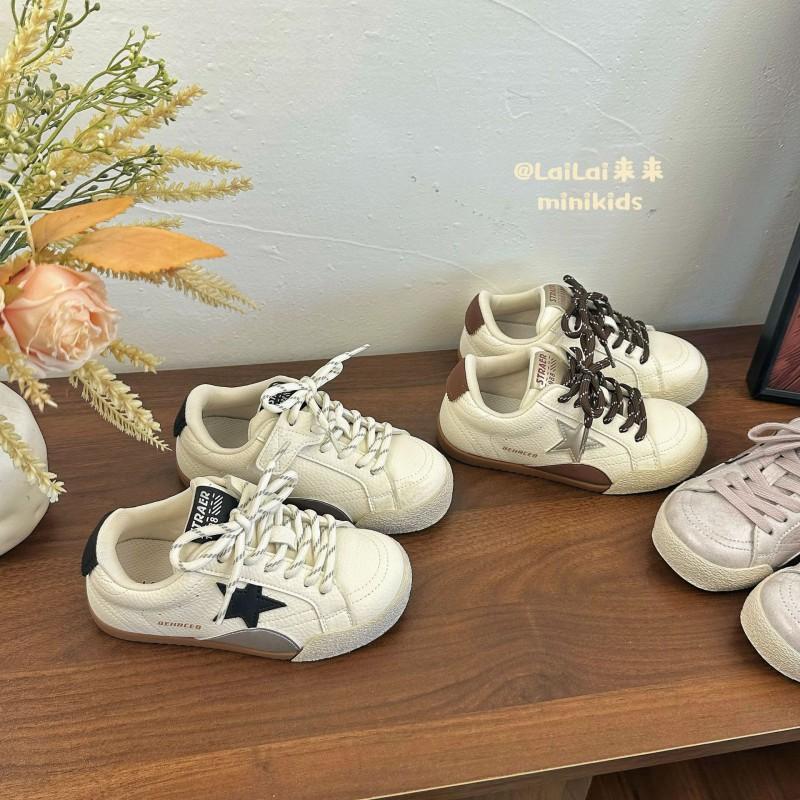 Youth Style Shoes Kids Casual Sneakers Boys Girls Lightweight Non-Slip Rubber Sole Low Top School Shoes With Velcro