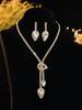 Alloy Necklace Set - Fashionable Banquet Jewelry Chain For Women - Bridal Wedding Jewelry Set