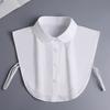 Black Fake Collar White Adjustable Neckline Elegant False Blouse Collar  Clothes Decoration