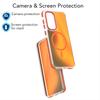 For Samsung Galaxy S26 / S26 Pro Magnetic Case Cute Fluorescent Design TPU Acrylic Phone Back Cover