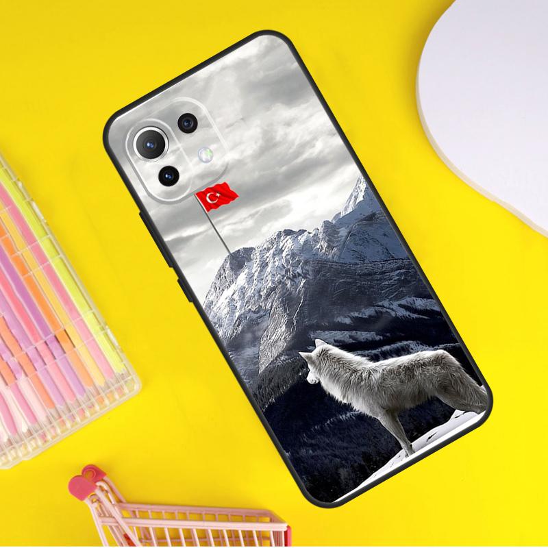 

Turkey Flag Cover For Xiaomi 14 Ultra 13 11T 12T 13T 14T Pro POCO X7 X6 Pro X3 X5 F3 F5 M6 F6 Pro Case Xiaomi 13T (13T Pro)