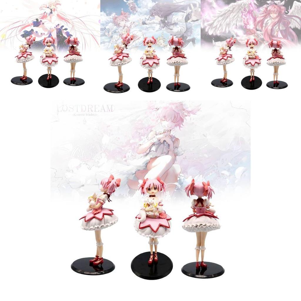 Stunning Puella Magi Madoka Magica Kaname Madoka Pvc Figure 22cm Collectible Model