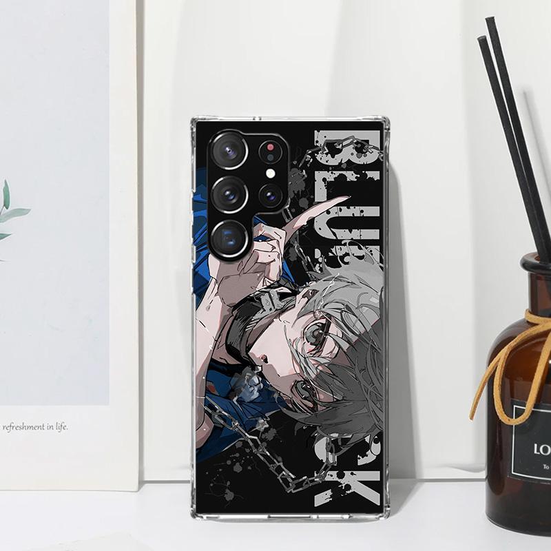 Blue Lock Nagi Seishiro Phone Case For Samsung Galaxy S26 S25 Edge S24 FE S23 S22 Ultra S21 Plus S20 + Art Fundas Back Cover Gal
