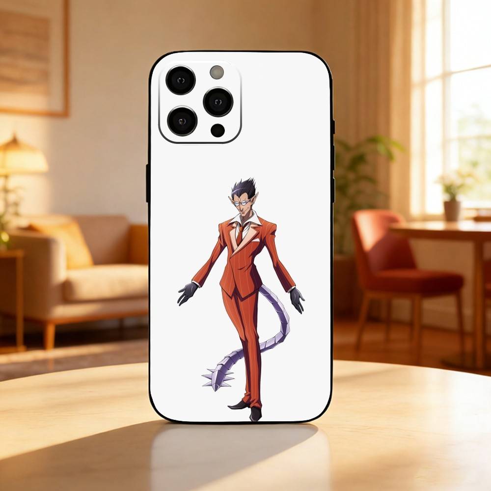 O-Overlord Cool Hot Anime Phone Case For iPhone17,16,15,14,13,12 Plus,Max Soft Silicone Black Cover iPhone17air