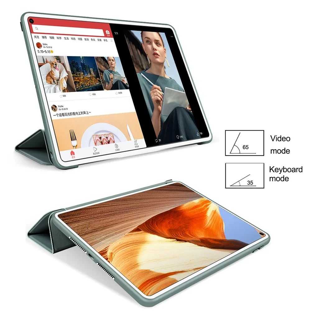 New Tablet Case for iPad A16 11th Pro M5 Air 13 11 M3 M4 M2 12.9 " 10th 9 8 7 6 5 4 3 2 Th Mini 7 6 Funda PU Leather Cover
