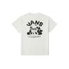 Vans Simple Round Neck Pullover Short Sleeve T-Shirt Women tops Off-White VN000NNPFS8
