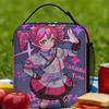 Kasane Teto Lunch Bag  Travel Lunch Box For Child Fun Print Tote Food Bags Waterproof Convenient Cooler Bag