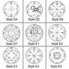 Dawapara Personalized Custom Key of Solomon Pendant Men Jewelry Stainless Steel Talisman Amulet Necklace