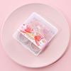 Set di Washi Tape Floreali - 12 Rotoli per Diari Fai-da-te e Decorazione
